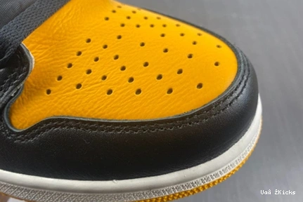 OG Jordan Trendy 555088-711 “Yellow 181 Toe” Air High 1 0817